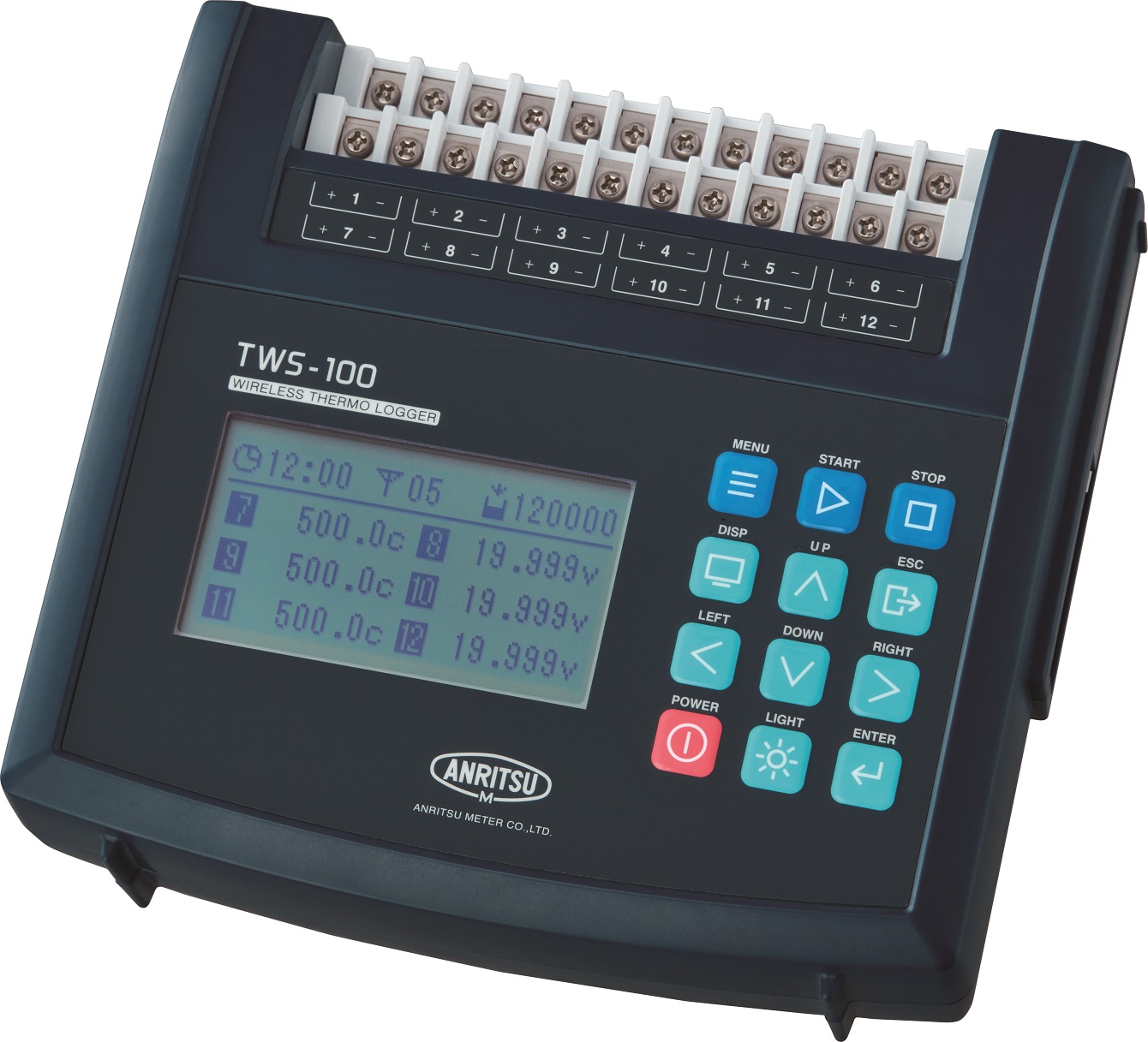 メモリ付き温度計サーモロガー TWSシリーズ・AM-9000シリーズ | 安立計器株式会社 | 国華電機株式会社
